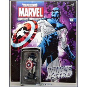 Eaglemoss‎ 1:16 Classic Marvel Figurine w/Book: Vance Astro #190